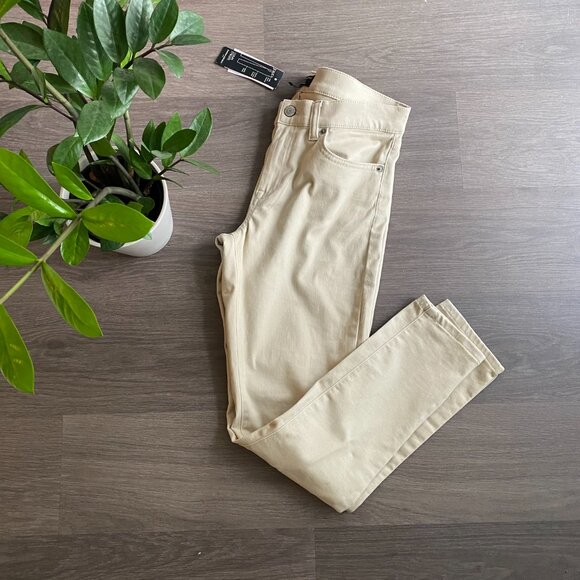 NWT Banana Republic Tan Cropped Mid-Rise Skinny Pants - Picture 13 of 13